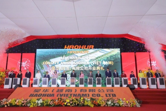 HAOHUA GROUP, SHANDONG INAUGURATES PHASE 1 TIRE MANUFACTURING PLANT AT MINH HUNG SIKICO INDUSTRIAL PARK, BINH PHUOC PROVINCE