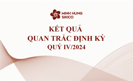 Kết quả quan trắc định kỳ quý IV/2025