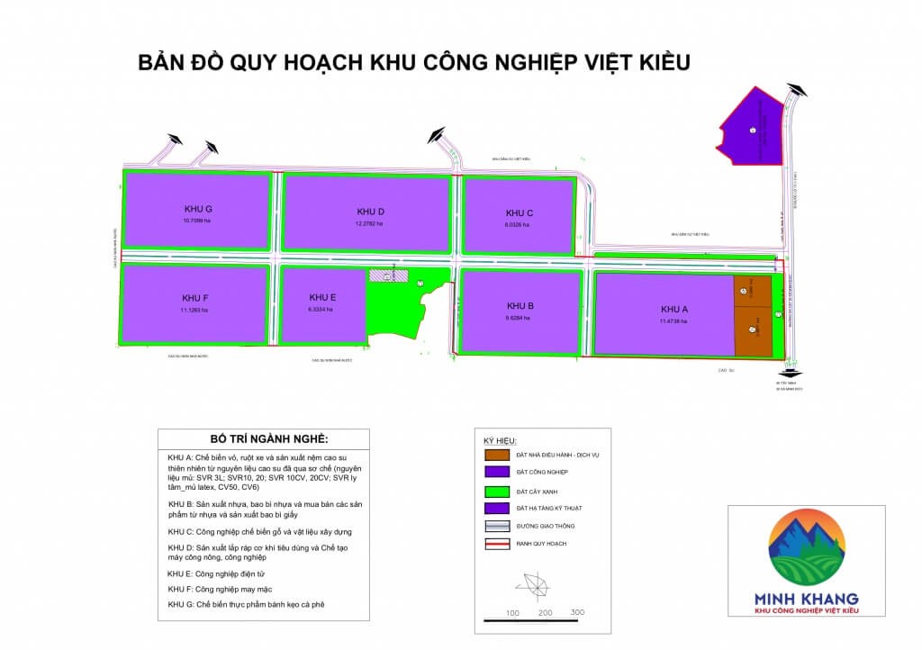 012 bản đồ Khu công nghiệp Việt Kiều