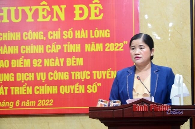Chủ tịch UBND tỉnh Bình Phước Trần Tuệ Hiền