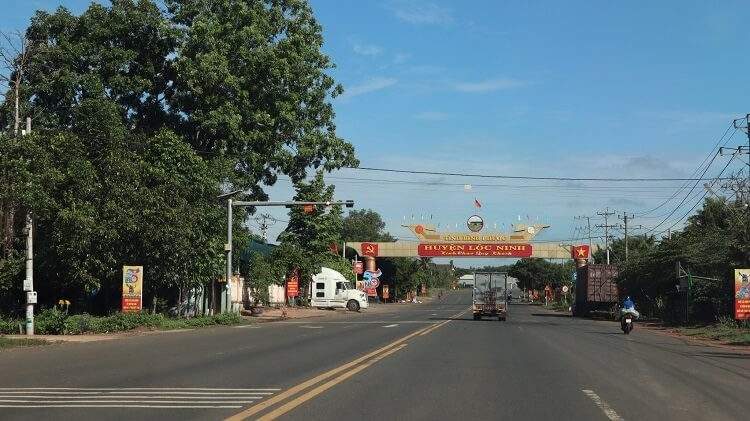 Đường quốc lộ 13 đoạn qua tỉnh Bình Phước